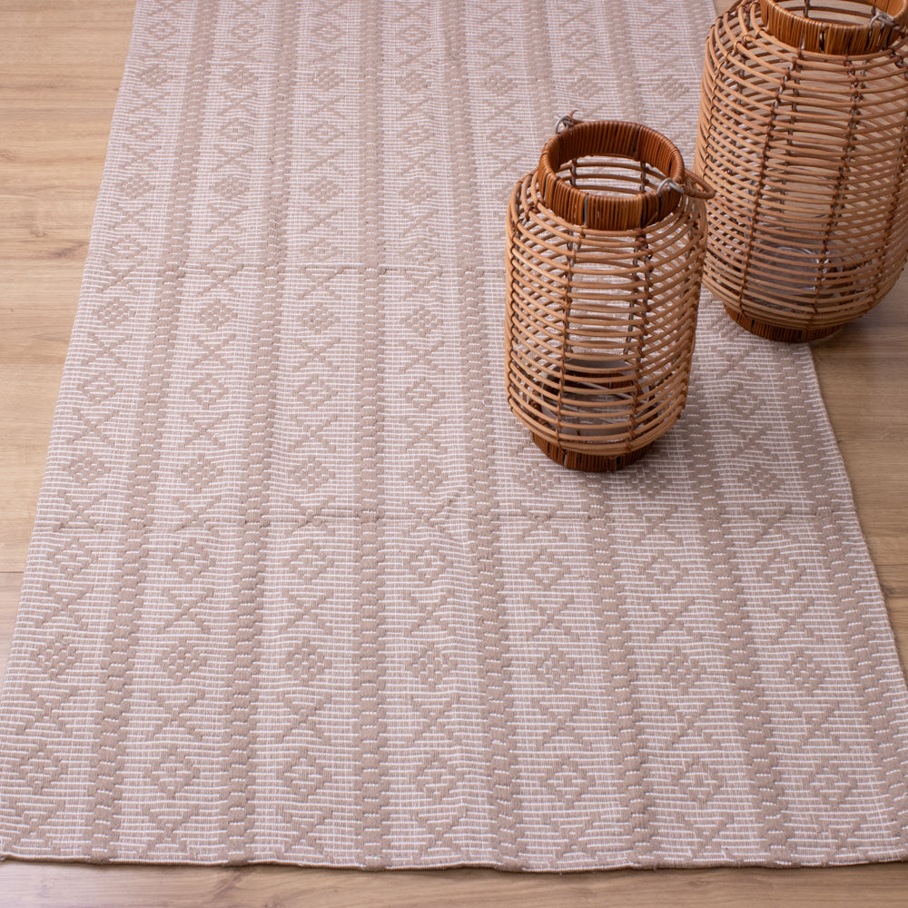 Tapete Beira Cama Veneza 70x140cm - Bege