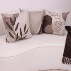 Kit com 3 Capas de Almofadas 43x43 - Natural Elegance