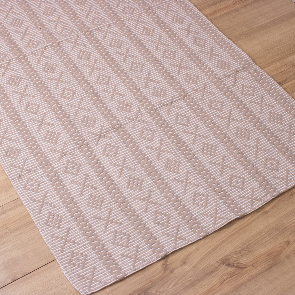 Tapete Beira Cama Veneza 70x140cm - Bege