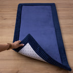 Tapete de Banho Secagem Rápida 50 x 70 - AZUL