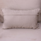 Capa de Almofada Macramê Cinza – 30x50 cm