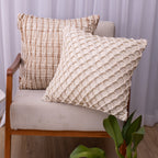 Capa de Almofada Trama Natural – 50x50 cm