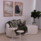 Kit com 3 Capas de Almofadas 43x43 - Verde Botanique