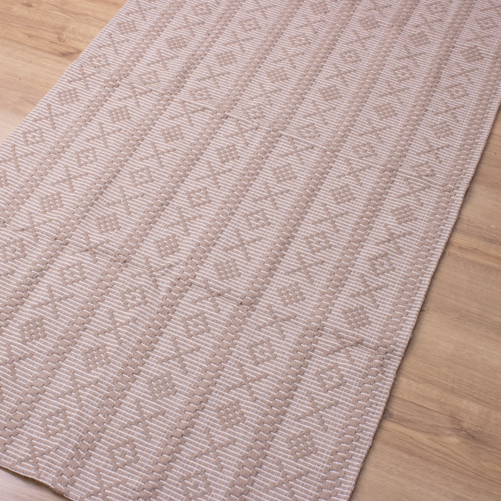 Tapete Beira Cama Veneza 70x140cm - Bege