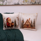 Kit com 2 Capas de Almofada Natalinas – Natal Aconchegante