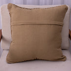Capa de Almofada Arabesco Marrom Claro – 50x50 cm