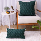 Capa de Almofada Macramê Verde– 50x50 cm