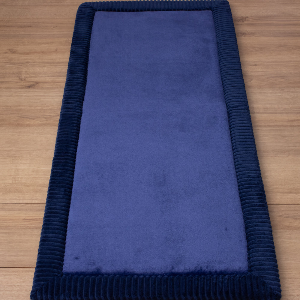 Tapete de Banho Secagem Rápida 50 x 1,20 - AZUL