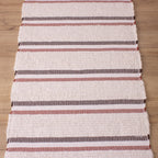 Tapete Beira Cama Jalapão 80x250 – Cru, Terracota e Café