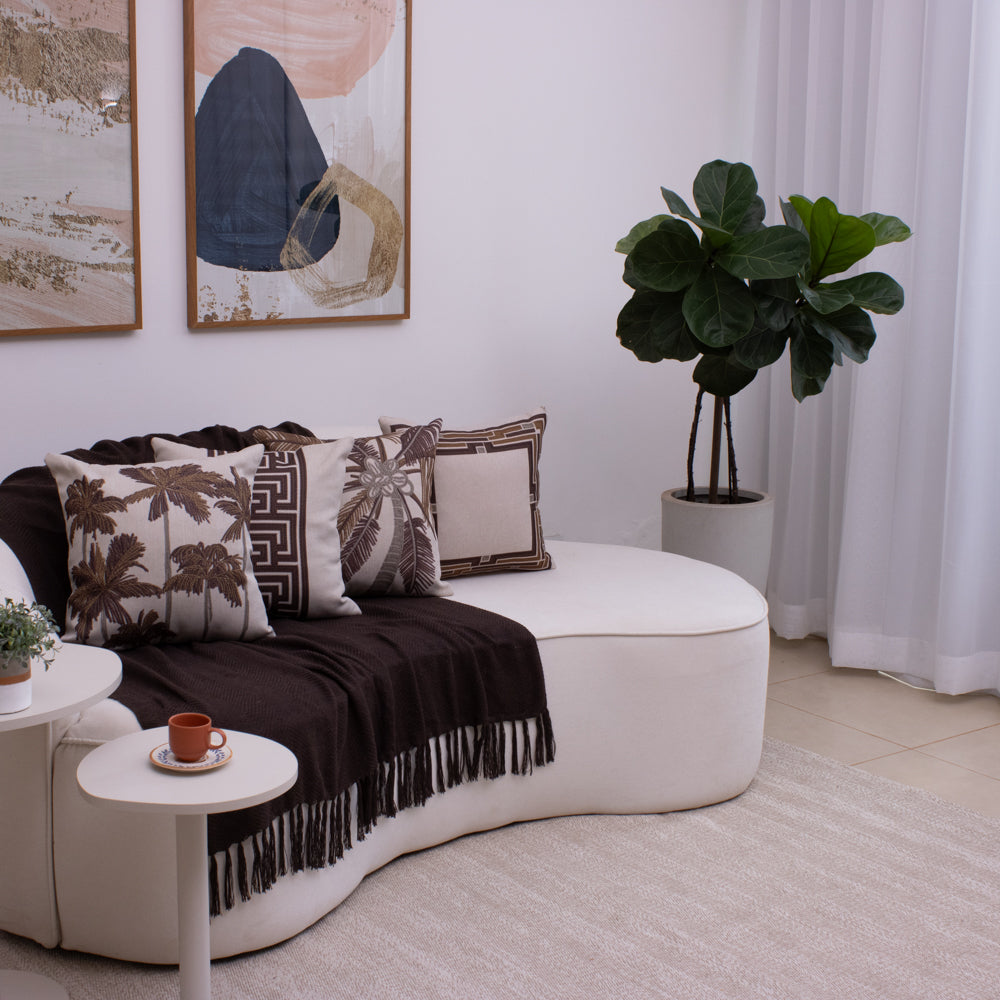 Kit com 4 Capas de Almofadas 43x43 - Tropical Chic