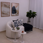 Kit com 3 Capas de Almofadas 43x43 - Azul Elegance