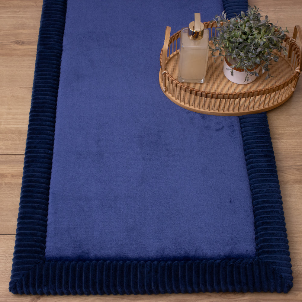 Tapete de Banho Secagem Rápida 50 x 70 - AZUL