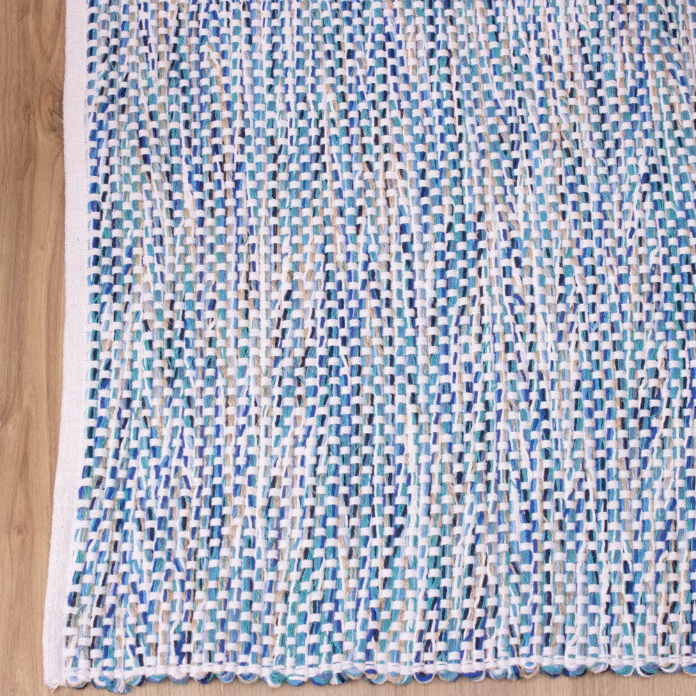 Tapete Beira Cama Maré 80x300 – Azul