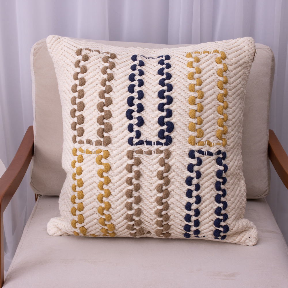 Capa de Almofada Brisa Azul – 50x50 cm