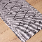 Passadeira Avulsa 2M Zurick Zig Zag - Preto