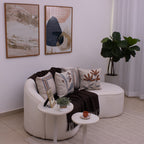 Kit com 4 Capas de Almofadas 43x43 - Botânico Terracota