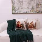 Kit com 2 Capas de Almofada Natalinas – Natal Aconchegante