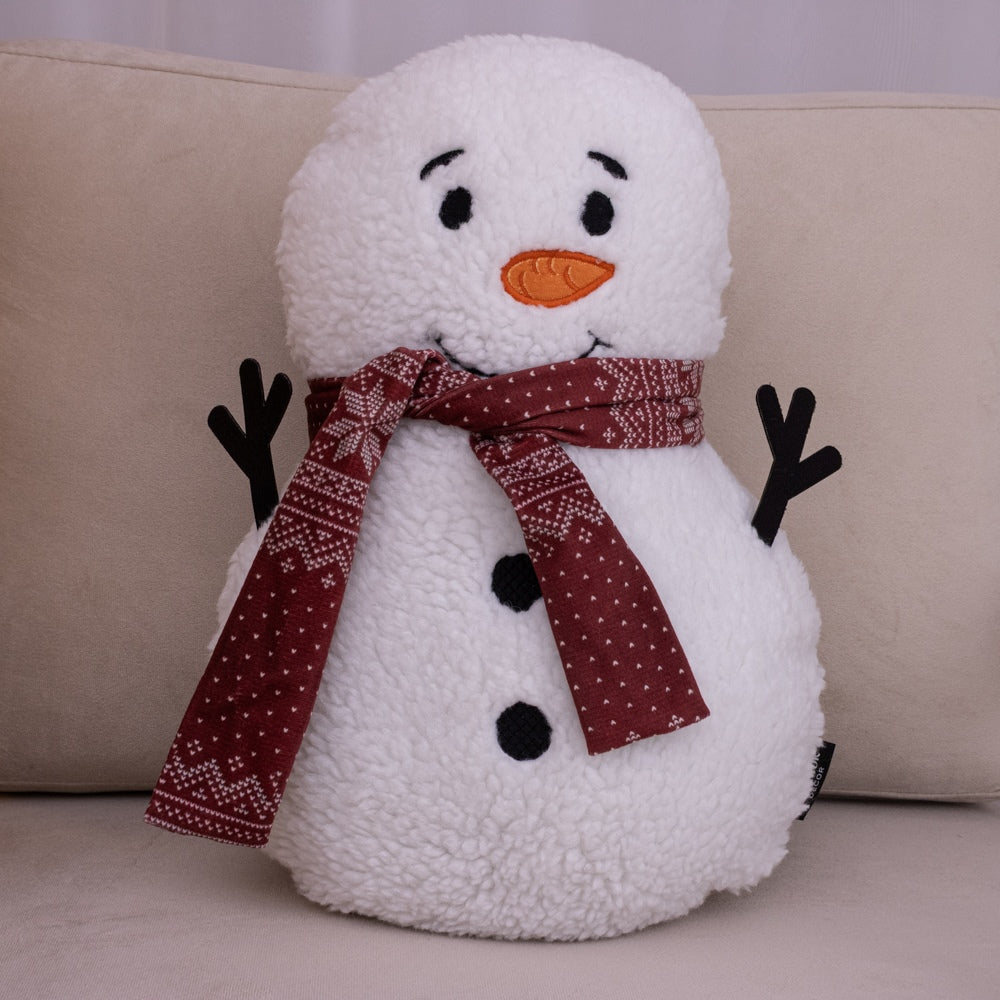 Almofada Natalina Boneco de Neve