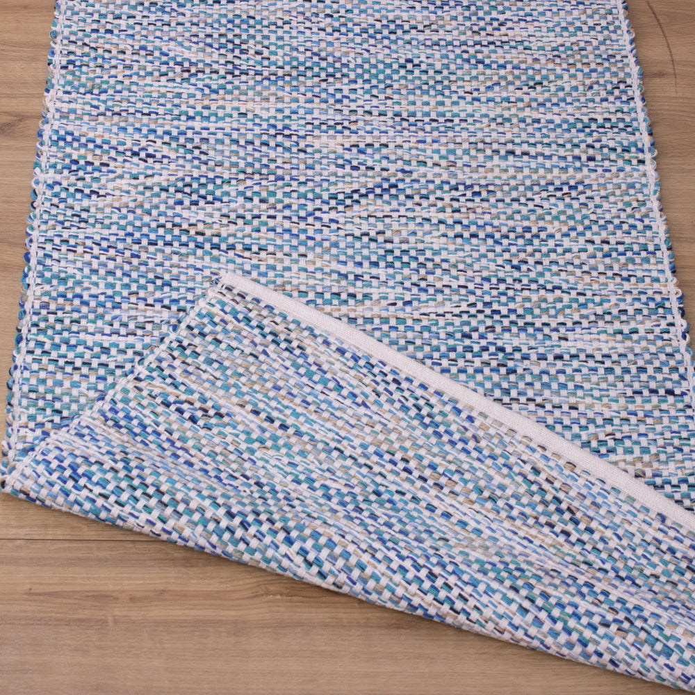 Tapete Beira Cama Maré 60x200 – Azul