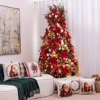 Kit com 3 Capas de Almofada Natalinas – Clássico Noel