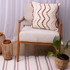 Tapete Beira Cama Jalapão 80x250 – Cru, Terracota e Café