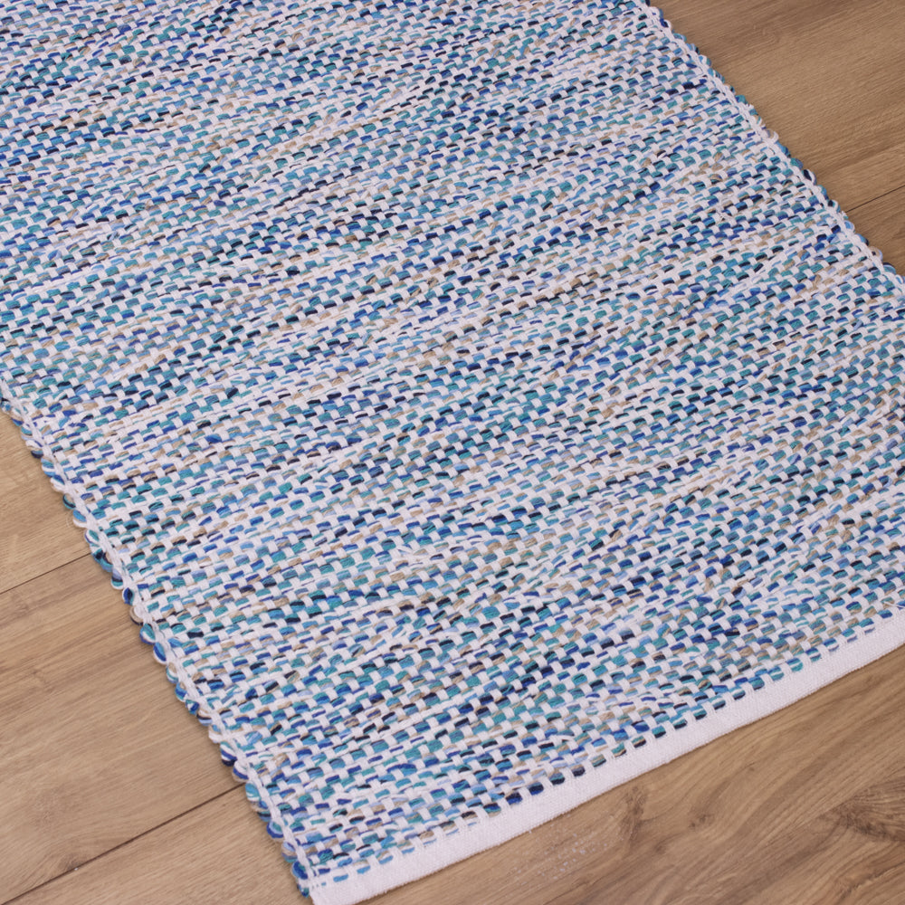 Tapete Beira Cama Maré 80x250 – Azul