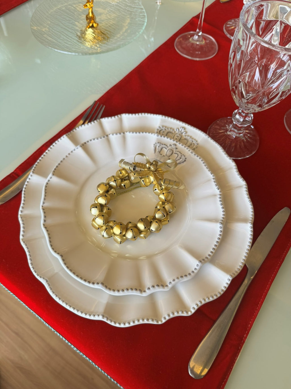 Caminho de Mesa Joy Bordado 40x180 cm