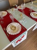 Caminho de Mesa Joy Bordado 40x180 cm