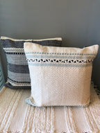 Capa Almofada Melissa em algodão 45 x 45  Azul