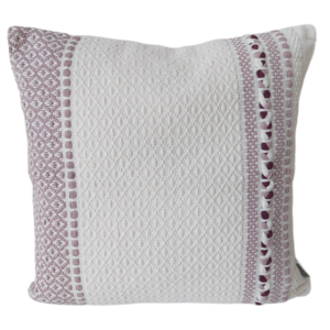 Capa Almofada Melissa em algodão 45 x 45  Rosê