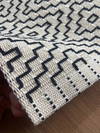 Tapete Beira Cama Cairo 75x140cm - Preto