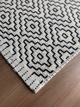 Tapete Beira Cama Cairo 75x140cm - Preto