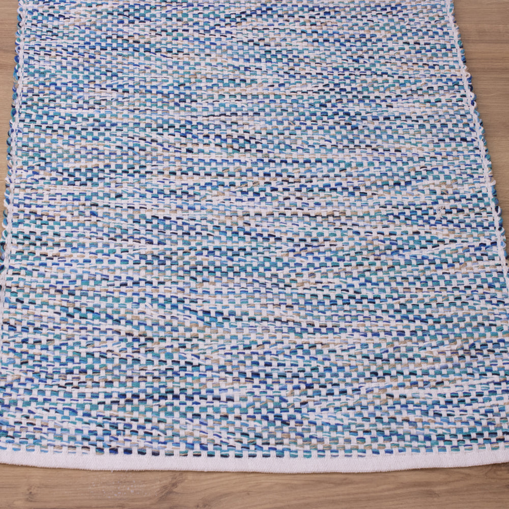 Tapete Beira Cama Maré 80x250 – Azul