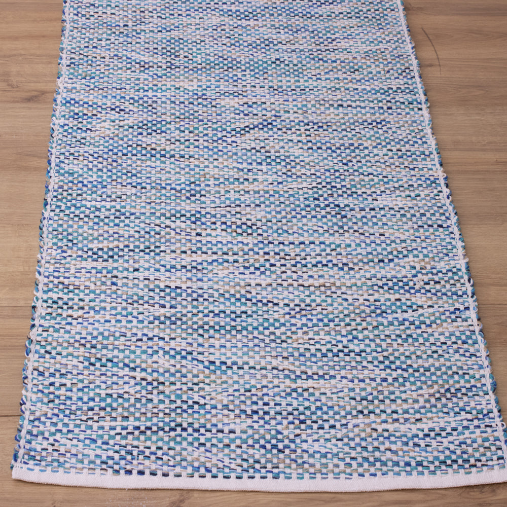 Tapete Beira Cama Maré 60x200 – Azul