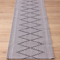 Passadeira Avulsa 2M Zurick Zig Zag - Preto