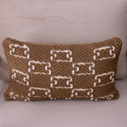 Capa de Almofada Arabesco Marrom Claro – 30x50 cm