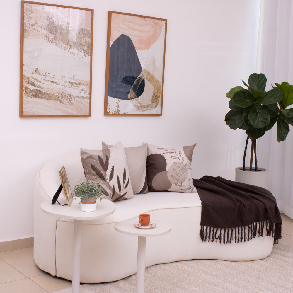 Kit com 3 Capas de Almofadas 43x43 - Natural Elegance