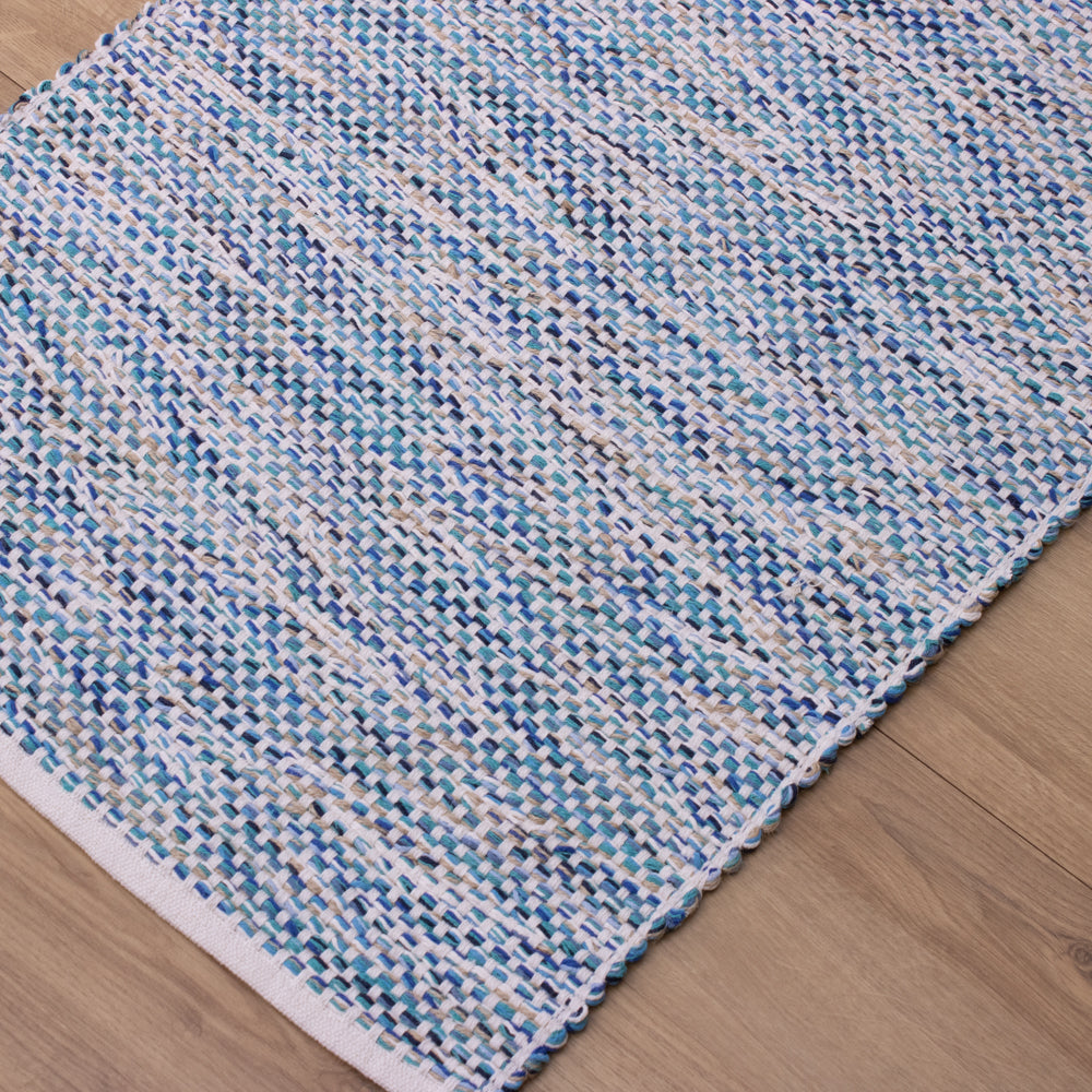 Tapete Beira Cama Maré 80x250 – Azul