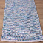 Tapete Beira Cama Maré 80x250 – Azul
