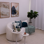 Kit com 3 Capas de Almofadas 43x43 - Verde Petróleo