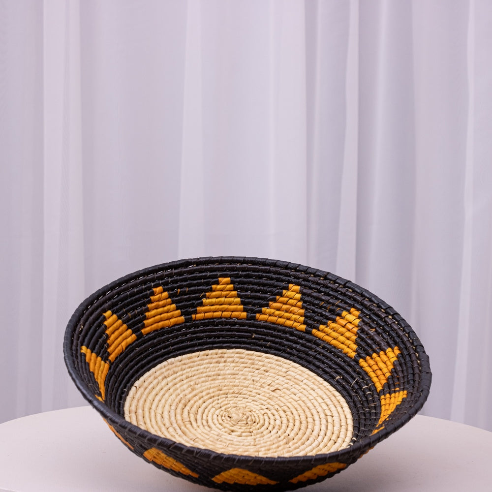 Fruteira Indígena em Fibra Tucumã - Redonda