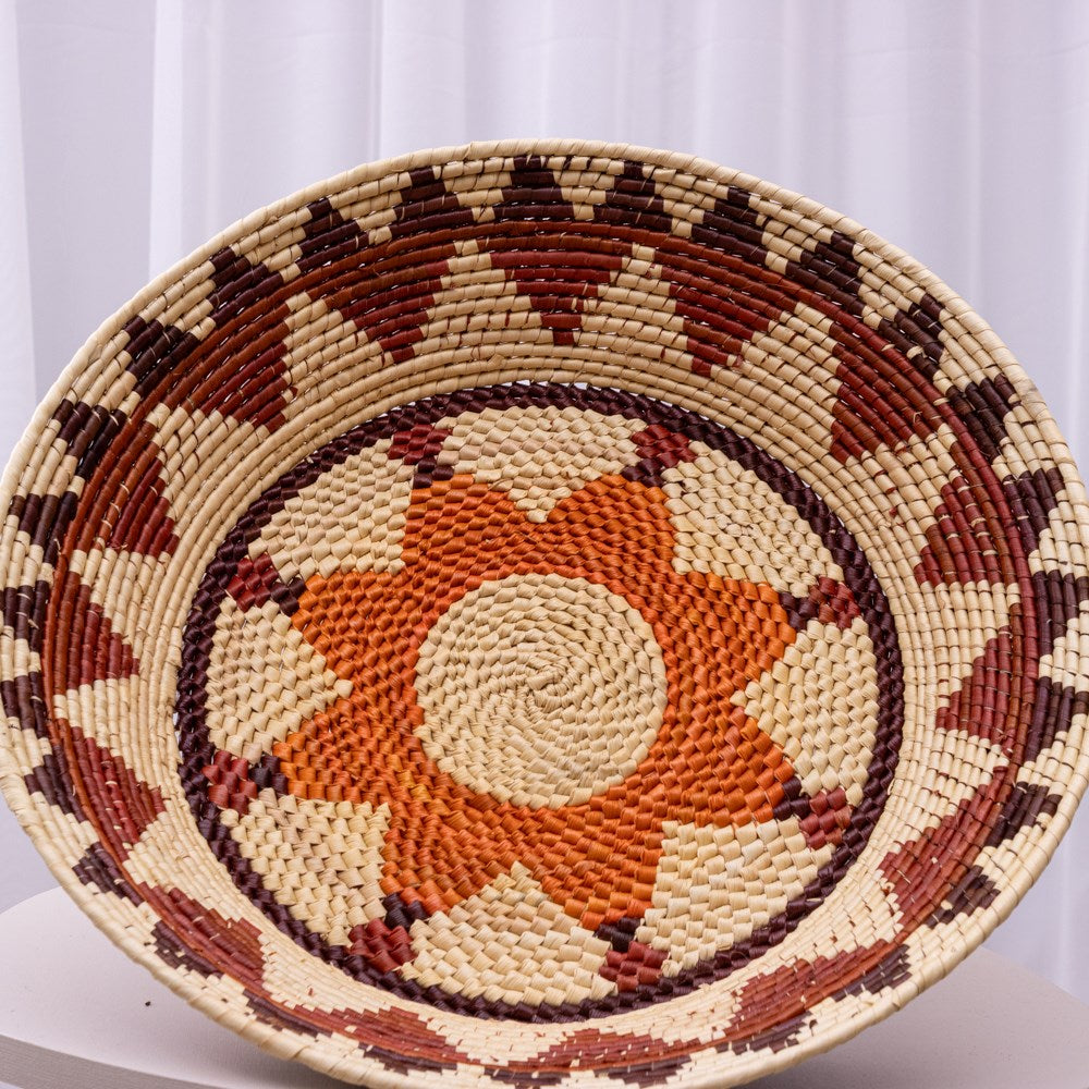 Fruteira Indígena em Fibra Tucumã - Redonda