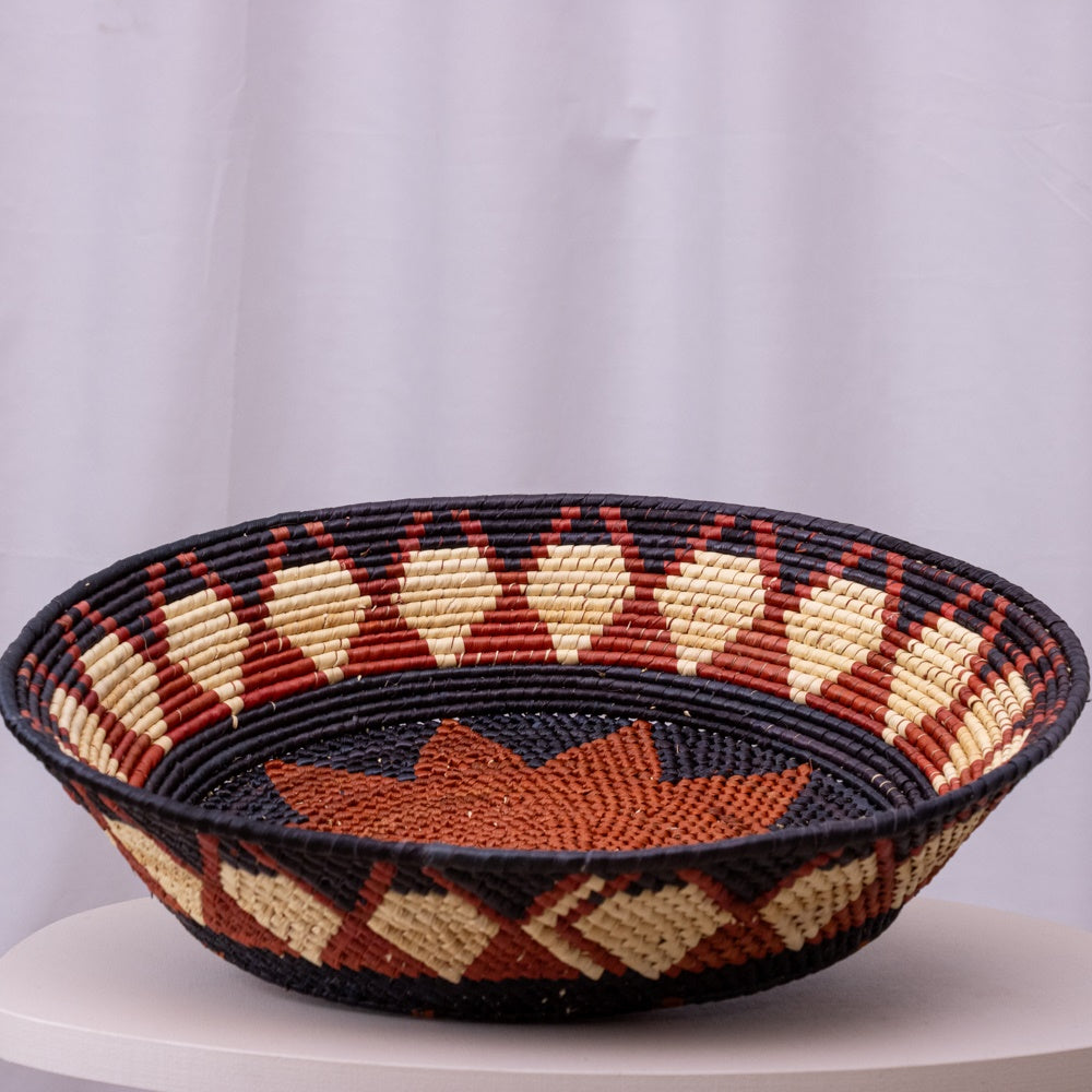 Fruteira Indígena em Fibra Tucumã - Redonda