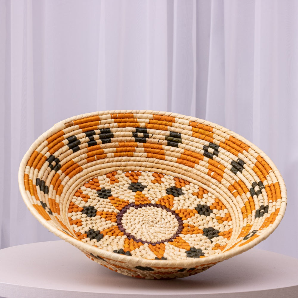 Fruteira Indígena em Fibra Tucumã - Redonda