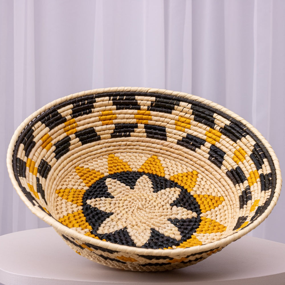 Fruteira Indígena em Fibra Tucumã - Redonda