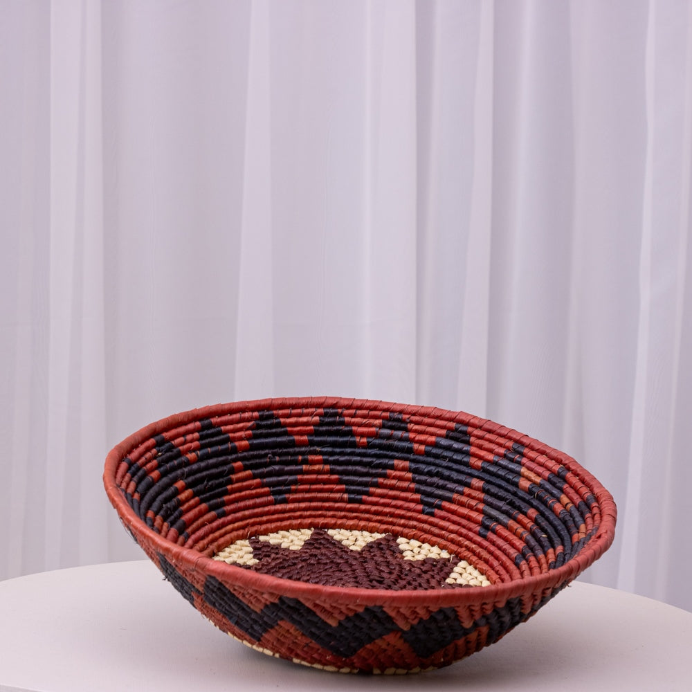 Fruteira Indígena em Fibra Tucumã - Redonda