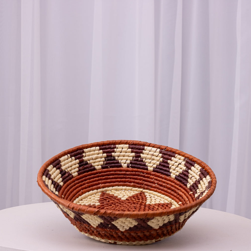 Fruteira Indígena em Fibra Tucumã - Redonda