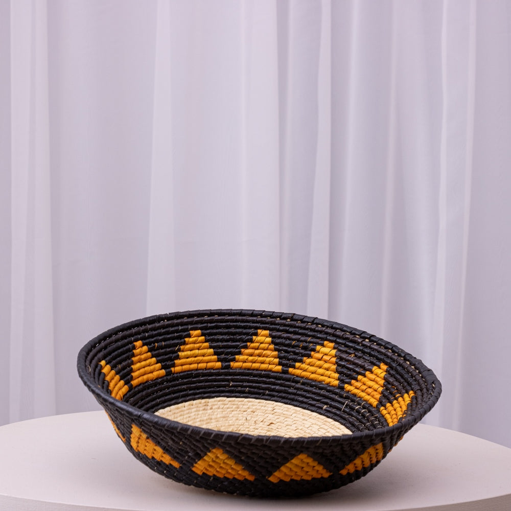 Fruteira Indígena em Fibra Tucumã - Redonda