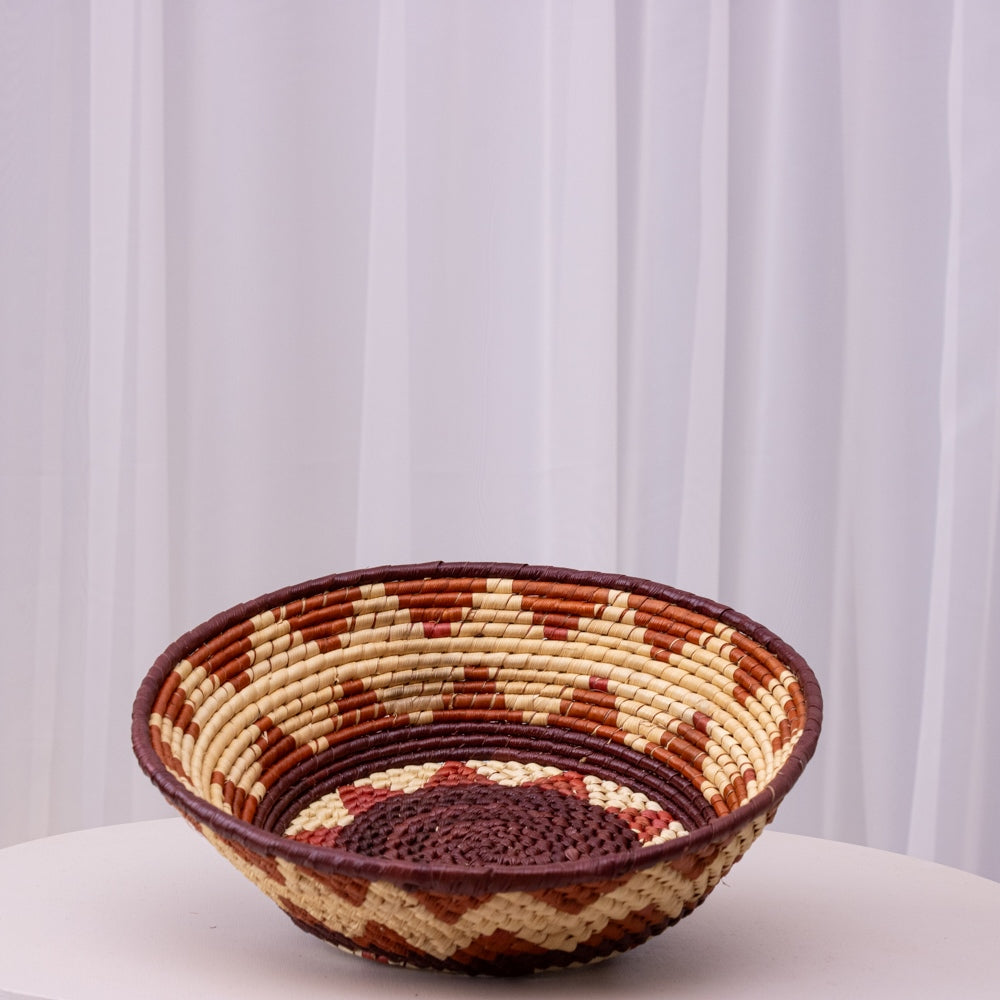 Fruteira Indígena em Fibra Tucumã - Redonda