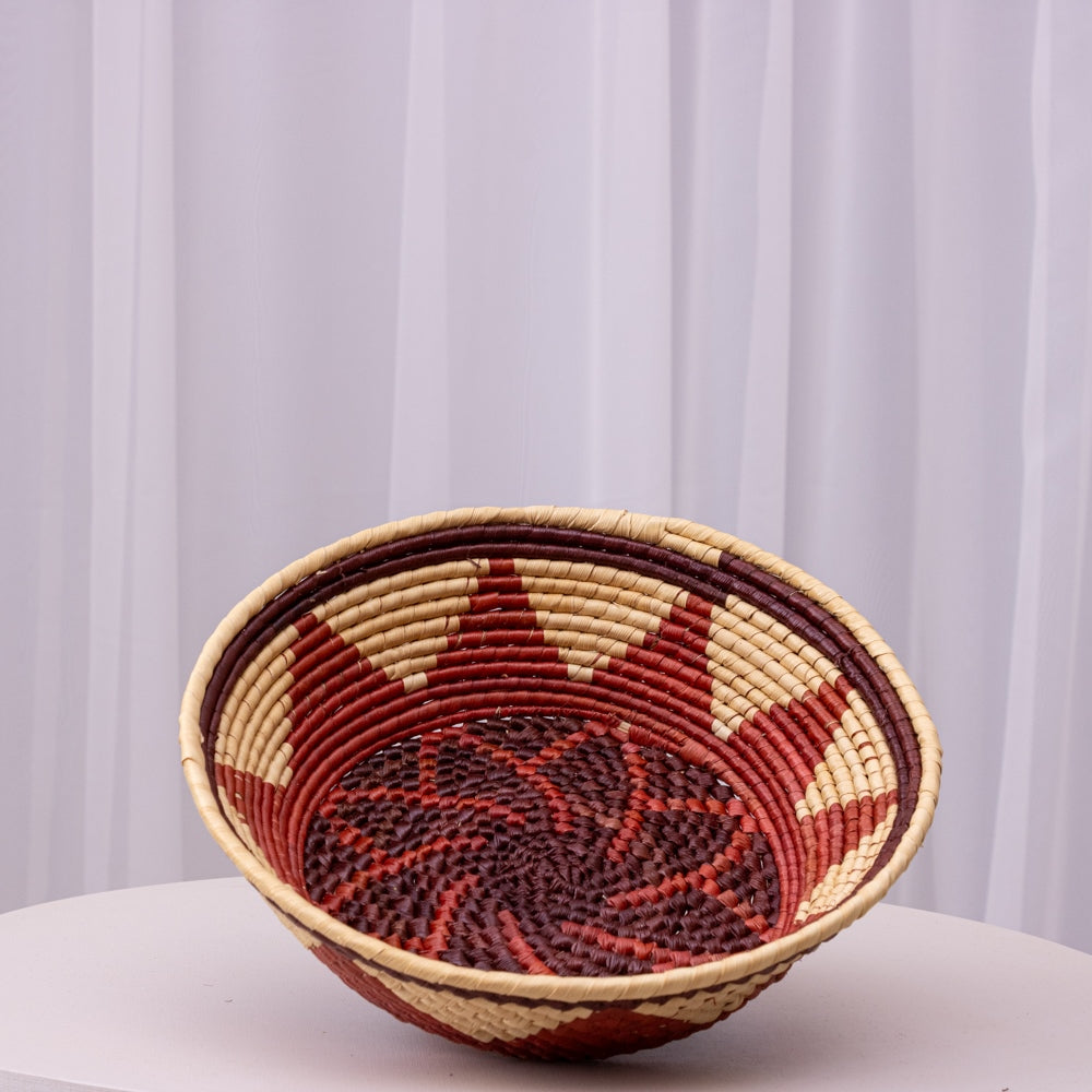 Fruteira Indígena em Fibra Tucumã - Redonda